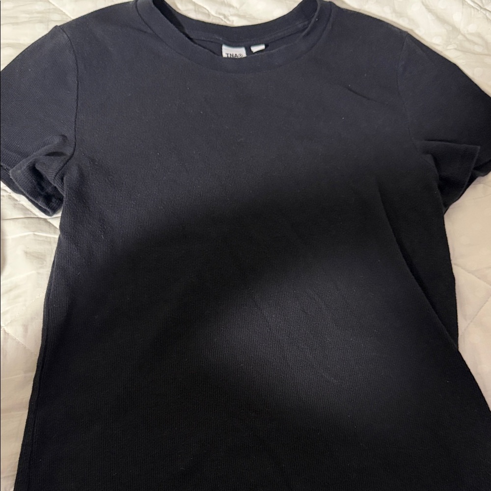 TNA Black Crew Neck Tee
